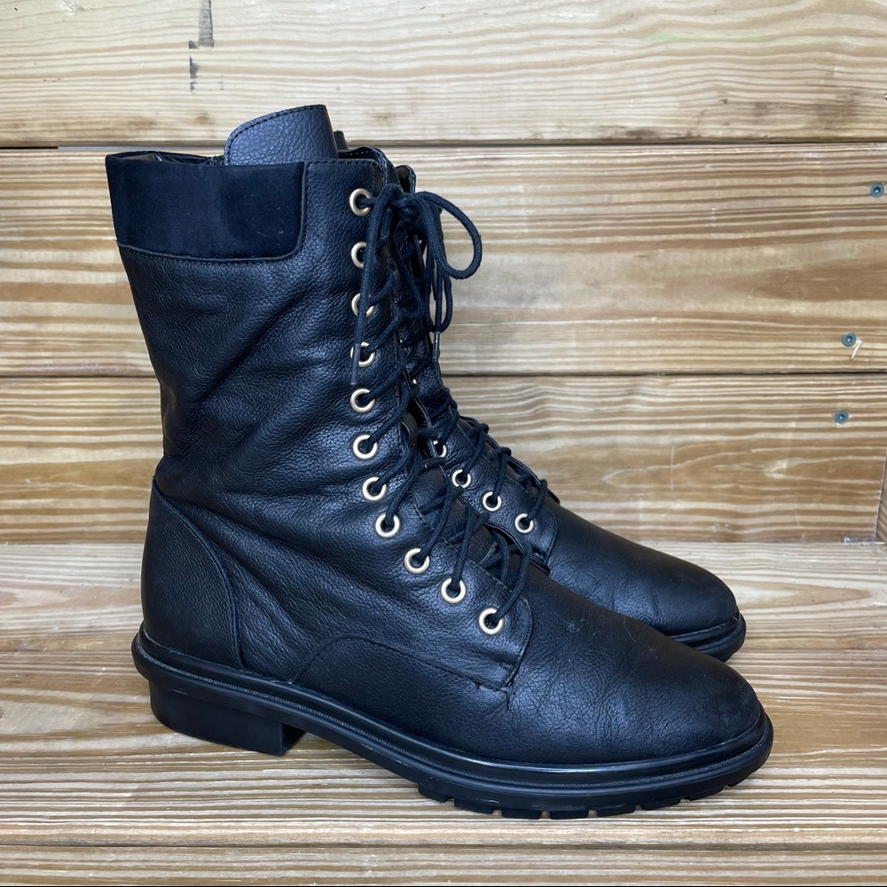 Calvin Klein Hallow Women’s Lace Up Combat Boots